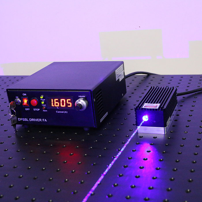 450nm 6W Alto Voltaje Láser semiconductor Azul Diode Laser